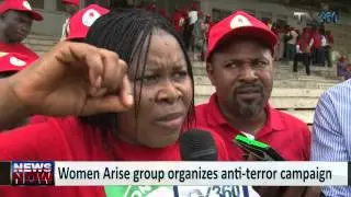 Women Arise group organizes anti-terror campaign