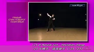 Natural Turn 123 Hesitation Change 躊躇換步