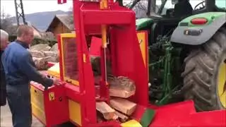 RABAUD XYLOG 420 : Combin&eacute; scieur / fendeur pour bois de chauffage