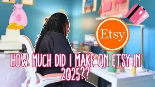 How much money did I make on Etsy in 2025?