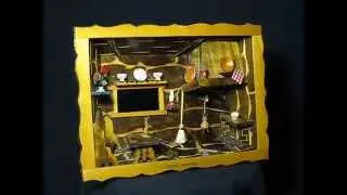 Vintage 3D music box series
