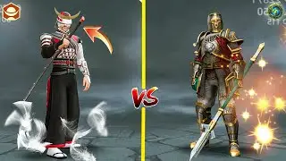 Shadow Fight 3 Divine judge vs Red Lion boss battle | KENJUTSU question?