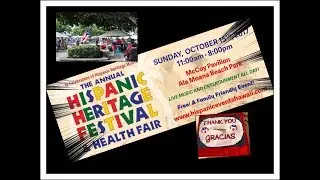 27TH Hispanic Heritage Festival & Heath Fair  2017