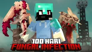 100 Hari Minecraft Wabah Jamur Fungal Infection