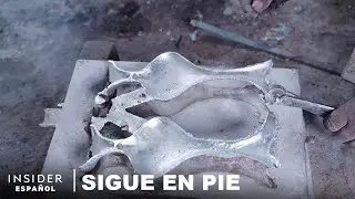 Cómo los trabajadores metalúrgicos de la India mantienen vivo un arte de 600 años | Sigue en pie