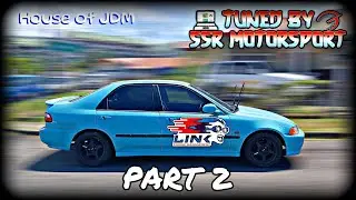 🚗 Honda Civic Package Part 2️⃣ ⚙️ B20B Vtec👨&zwj;💻 Link ECU ExtremeX⚡| SSR Motorsport