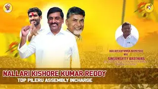 Nallari Kishore Anna Song 3 || Piler Constituency || TDP || Singamsetty Brothers