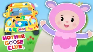 Wheels on the Bus Color Song + More | Mother Goose Club Cartoons