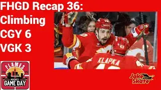 Flames Hockey Game Day Recap 36: Climbing CGY 6 VGK 3