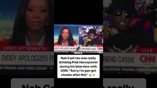 Cam'ron drinking Pink Horsepower during his interview with CNN 😕Share your thoughts 👇