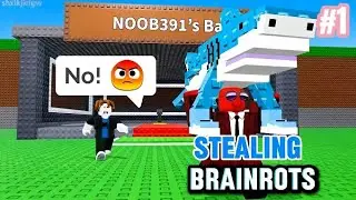Stealing brainrots on private servers
