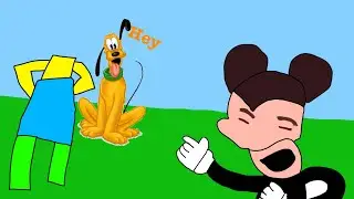 (Unkown mickey munch video) trolling people with￼ my dog plutos voice (fixed)
