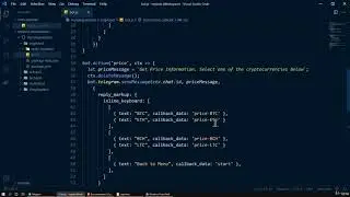 10  Price Buttons Callback Query Handlers