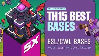 4 BEST TH15 War Bases in Clash of Clans | Clash Champs | TH15 CWL  Bases
