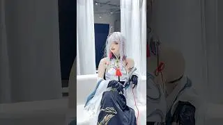 Shenhe in the event #genshinimpact #cosplay
