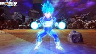 This SSB Vegeta has Epic Moveset & OP Final Flash!? DBXV2 Custom Vegeta Moveset Mod