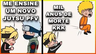 MEMES DE NARUTO EM TIRINHAS E QUADRINHOS | Memes em Imagens #2