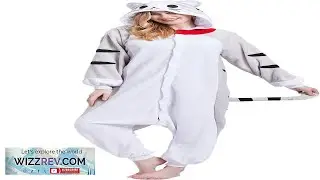 Adult Onesie Pajamas Unisex Halloween Animal Costume Sleepwear for Men Review