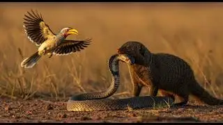 Mongoose vs Snake: The Secret Hornbill Ally