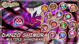 NxB NV: DANZO | Multiple Sharingan | IFRAME JUTSUS! | Naruto x Boruto Ninja Voltage [4K]