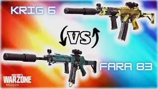 Криг 6 против Фары 83 в Warzone Season 4 Reloaded | Подробное сравнение с лучшими классовыми расстановками