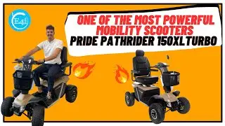 Pride Pathrider 150XL Turbo - The Ultimate Mobility Scooter for Unrestricted Exploration