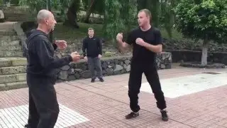 Master Igor Turchin. Using chi energy in defense. Part 1