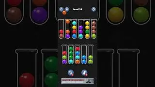 Ball Sort Puzzle Level 038 🧩 #ballsortpuzzle