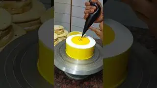 beautiful mango cake design 🌈#youtubeshorts #viral #cake #trending #video #ytshorts #art #cakes