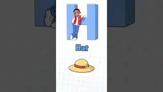 Letter H Sounds | H Is for Hat👒| Preschool ABC Learning