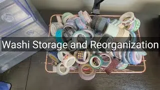Washi Storage and Organization feat: Simply Gilded, Paper and Milk and more!