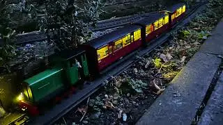 GCLR Episode 32 Night Fever   A Garden Railway  #gardenrailway #modelrailway