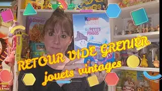 🌴🌴RETOUR VIDE GRENIER :Jouets Vintages #jouets #videgrenier #vintage