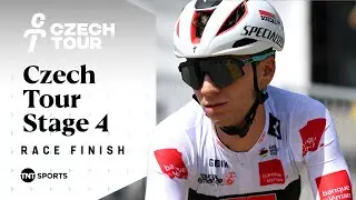 DRAMATIC ENDING! 🫨 | Men's 2025 Czech Tour Stage 4 Final KM's | TNT Sports Cycling
