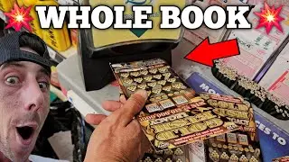 I SCANNED A WHOLE BOOK!! NEW $20 GOLDRUSH LEGACY TICKETS🤑🚀