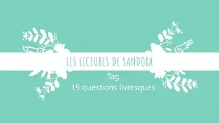 TAG #3  - 19 questions livresques