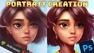 Artbreeder feat. Photoshop | Creating a Portrait