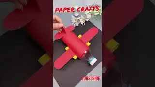 How to make a Easy Fighter Jet Paper Airplane #art #bottle #airplane #diy #papercraft #craft