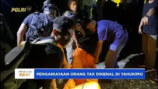 SATGAS DAMAI CARTENZ EVAKUASI KORBAN PENGANIAYAAN DI YAHUKIMO