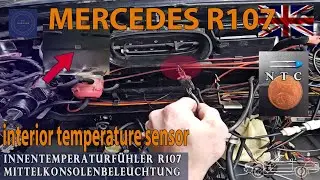 Mercedes-Benz interior temperature sensor and lighting shift gate R107 and W126