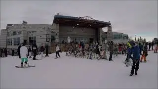Skiing at Winsport Canada Olympic Park
