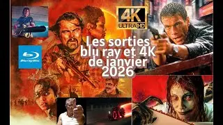 Les sorties blu ray et 4K de janvier 2026