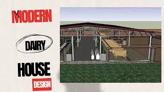 Cow Shade Design for 30 Dairy Cows #animals #subscribe #likeforlikes