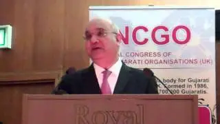 Keith Vaz MP, Chair of the Home Affairs Select Committee speaking at the NCGO Political Conference