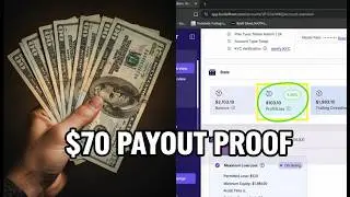 My FIRST Funded Next Payout 💰 | $70 Withdrawal Proof (Real Trading Journey)