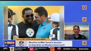 GMFB | Ron Rivera on Bills fire Sean McDermott, Mike Tomlin step down, Cardinals & Raiders search HC