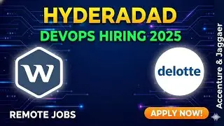 Work from Home & On-site Jobs Hyderabad | DevOps Engineer Openings at Wipro & Deloitte