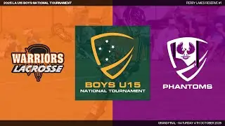 Northern Warriors v Phantoms (Grand Final) - 2025 LA U15 Boys National Tournament