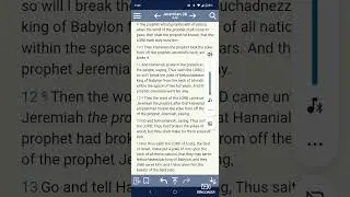Sitdown Lesson,The Book 📚 of Jeremiah chapter 28 and through verse 8.