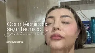 Fiz com os mesmos produtos um lado com a técnica intacta e um lado sem, será que fez diferença? 